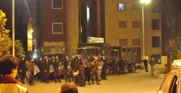 إصابة 21 ضابط ومجند خلال اشتباكات الدقهلية