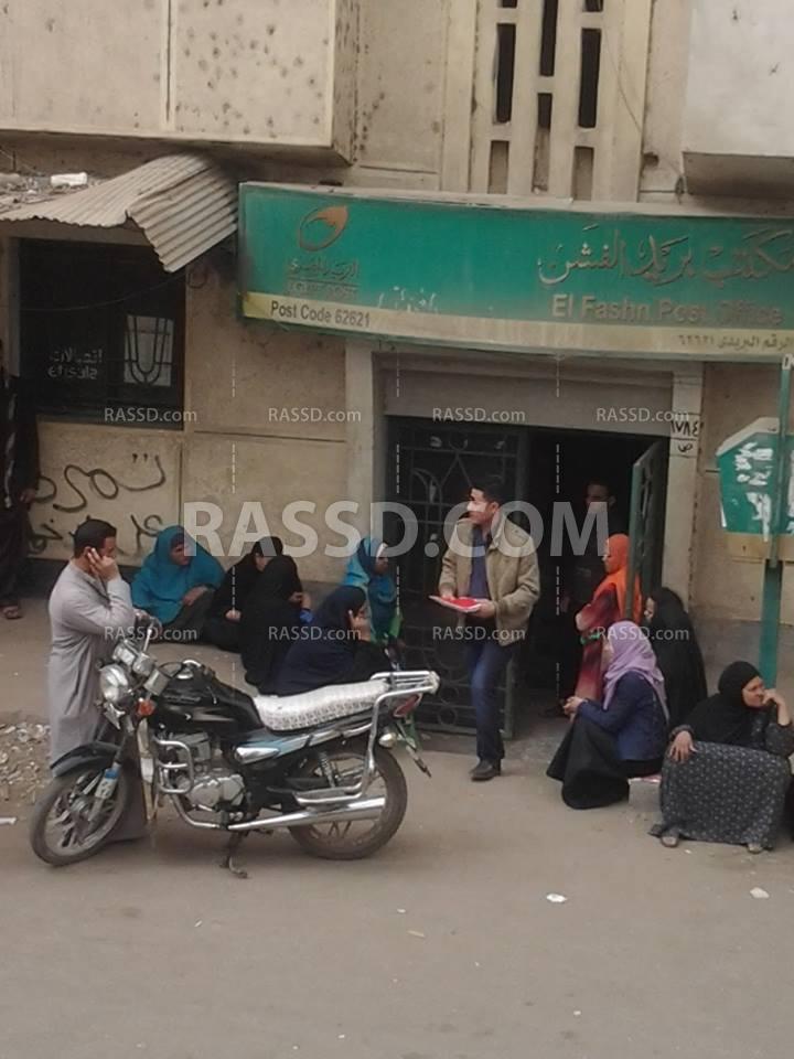 إضراب لموظفى “بريد” الفشن لزيادة الحوافز