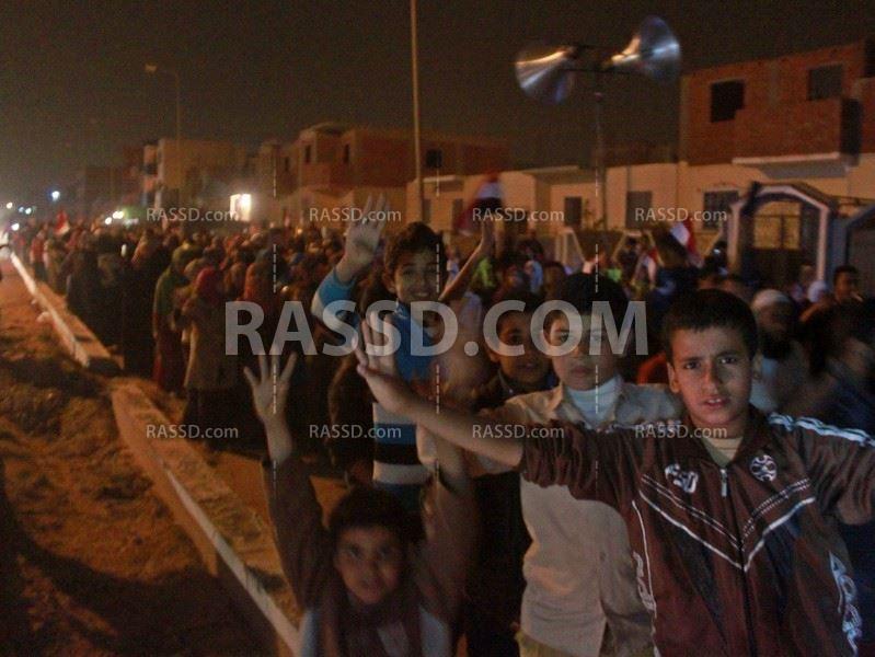 إنتفاضة أهالي العاشر من رمضان فى مسيرة ليلية حاشدة