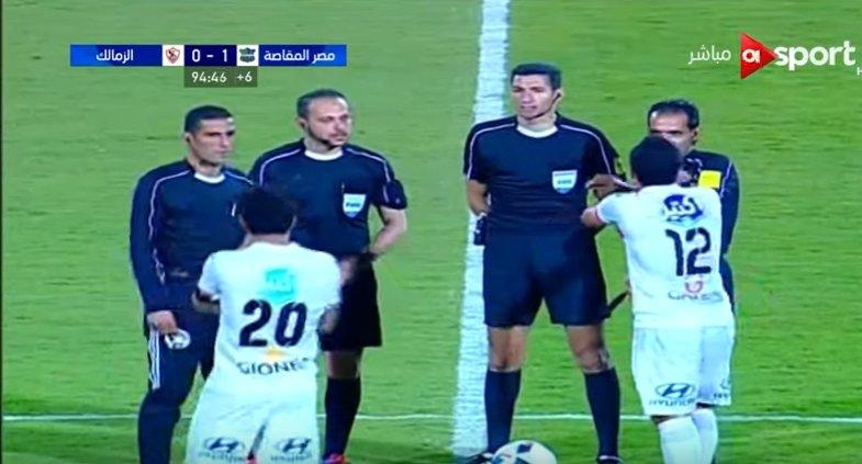 فيديو: بقرار من مرتضى.. الزمالك ينسحب أمام المقاصة لمدة أربع دقائق