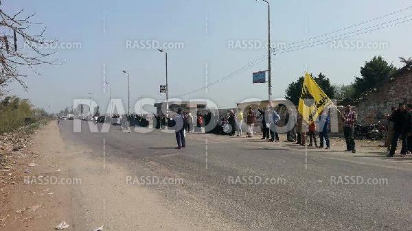 سلاسل بشرية بـ”ميت حمل” والعدوة بالشرقية تندد بمحاكمة “مرسى”