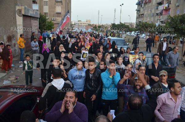 مسيرة حاشدة بـ”بورسعيد” لتنديد بالانقلاب العسكري