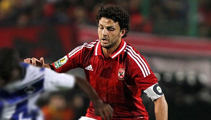 غالي يعود للمشاركة في تدريبات الأهلي