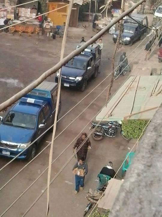 بالصور .. حملة أمنية موسعة لقوات أمن الانقلاب بكرداسة