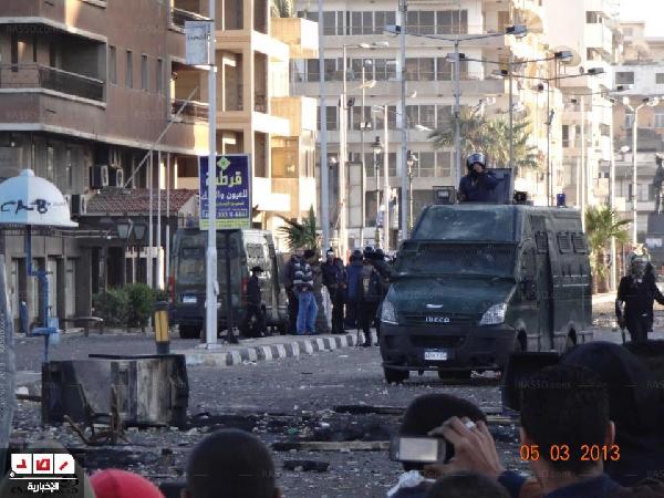 161 مصاب حصيلة اشتباكات بورسعيد اليوم