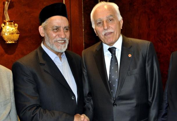 مرشد الإخوان يلتقى رئيس حزب السعادة التركي