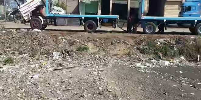 بالصور.. تلوث مياه المنزلة بالقمامة والحيوانات يشعل غضب الأهالي