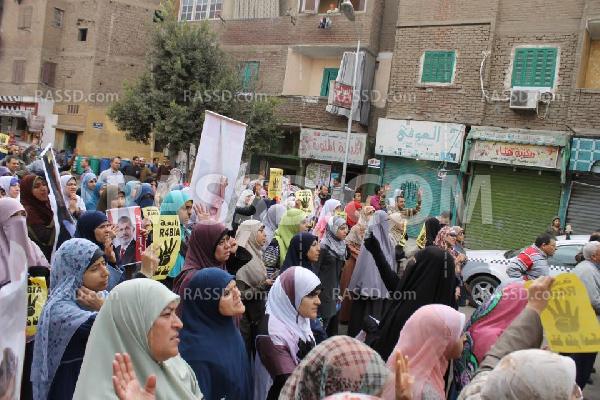 مسيرة من مسجد الاستقامة في الجيزة رفضا لحكم العسكر