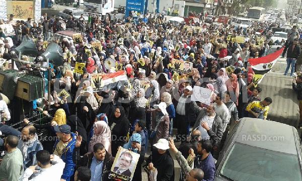 مسيرة بشبرا والمطرية رفضا للإنقلاب العسكرى