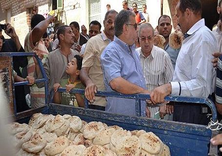 95 محضرا مخالفًا في حملات التموين بالمنوفية