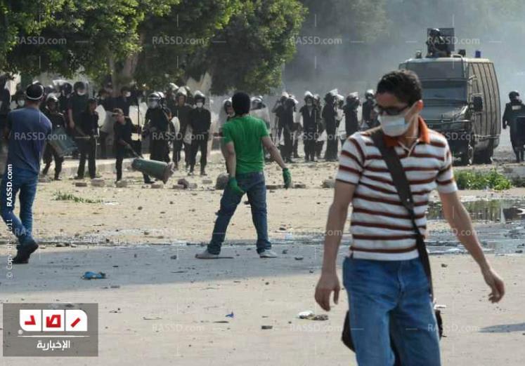 إصابة صحفي “مصراوي”  بطلق خرطوش