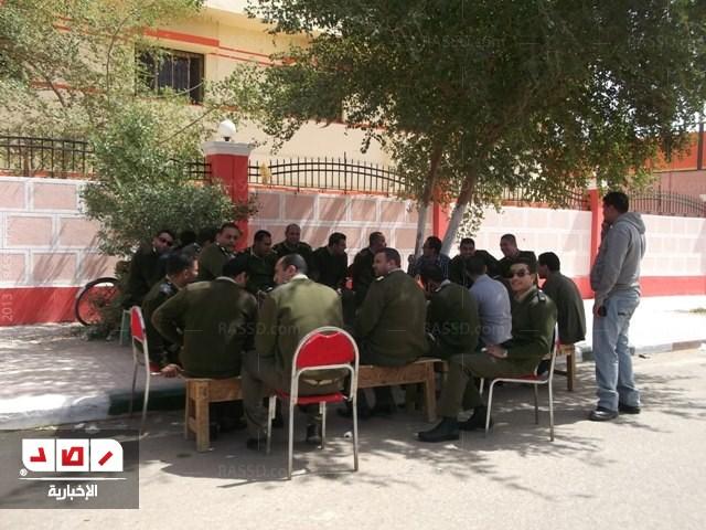 لليوم الثاني ..قوات امن الوادي الجديد يضربون عن العمل