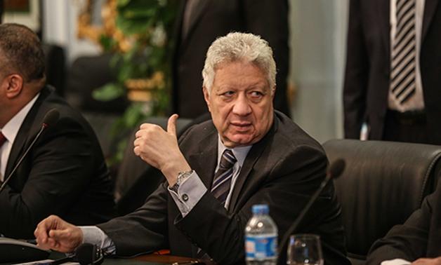 مرتضى منصور يطلب من الـ”فيفا” إيقاف الدوري المصري
