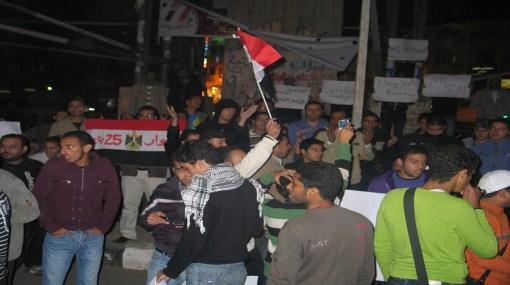 مسيرة من التحرير لشارع محمد محمود تنديدا بممارسات الداخلية