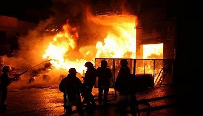 حريق ضخم يلتهم 4 آلاف دجاجة في بني سويف