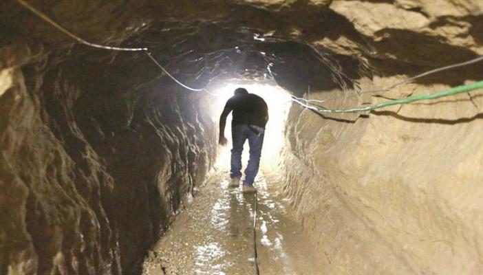 فقدان 7 عمال فلسطينيين داخل أحد الأنفاق بعد ضخ الجيش المصري للمياه