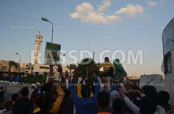 متظاهرو بورسعيد يصفعون الانقلاب في مسيرة من مسجد التوحيد