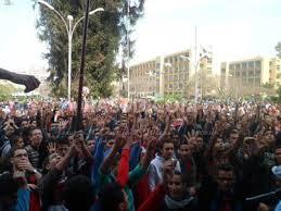 التحقيق مع 19 طالب بهندسة منوف لتنظيمهم مسيرة ضد الانقلاب