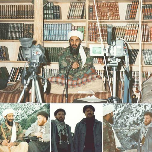 صور تظهر لأول مرة لأسامة بن لادن