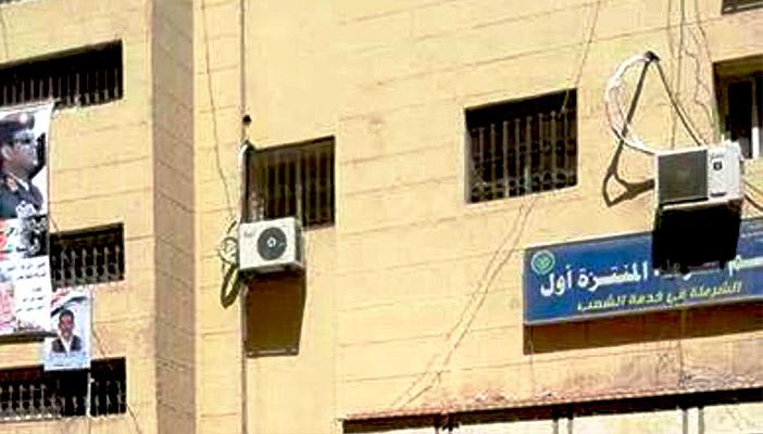 إطلاق قنابل مسيلة للدموع على محتجزي قسم المنتزه