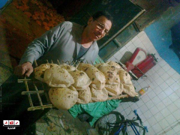 تطبيق منظومة الخبز الجديدة في مركز الشهداء محافظة المنوفية