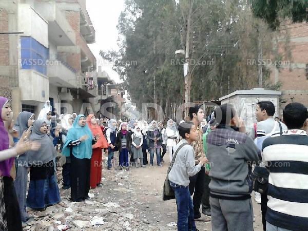 وقفة احتجاجية لـ”7 الصبح” بالسنطة تنديدا بحكم العسكر