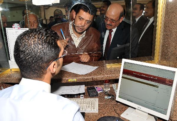 المالية:مكتب بريد6اكتوبر ينجح في تطبيق دفع الضرائب الكترونيا