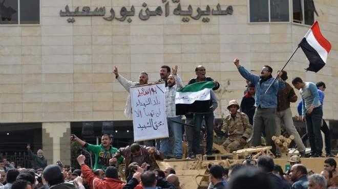 لأول مرة بعد الاشتباكات.. مدير أمن بورسعيد يجتمع بالشرطة