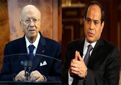 السيسي والسبسي.. بكاء على روح الملك وتجاهل لضحايا الوطن