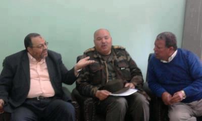 القوات المسلحة تتسلم قطعة أرض مخصصة لإقامة مركز خدمات