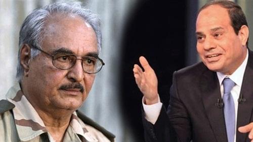 السيسي يمد حفتر بكتيبة عسكرية و12 طائرة حربية