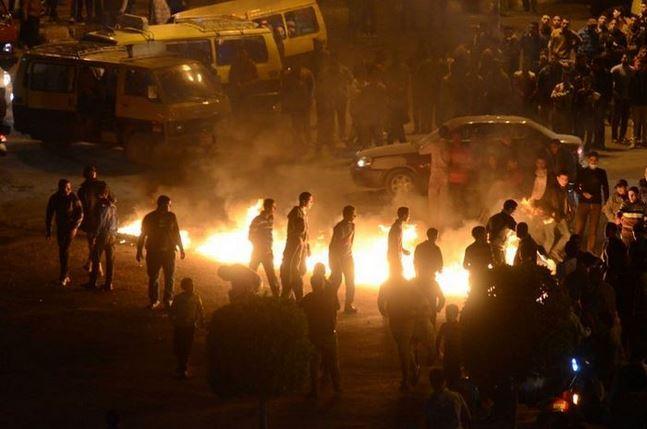 أهالي “متغيبة” بالمحلة يحتجون لـ “تجاهل الأمن”بقطع الطريق