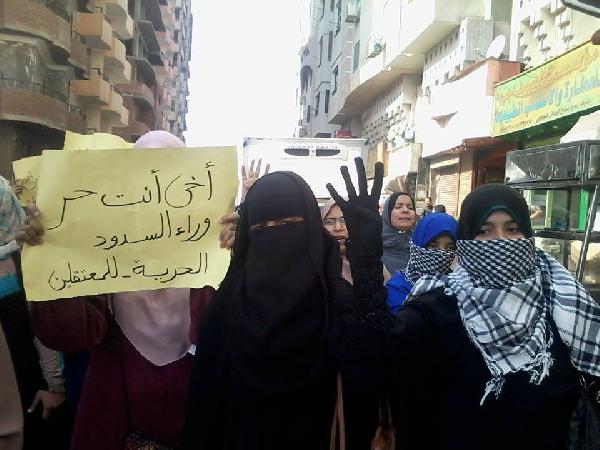 أولى مسيرات حركة أولتراس “حرائر ثورية” بسوهاج اليوم