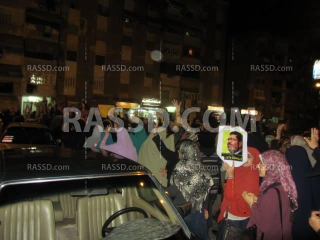 مسيرة ليلية منددة بإعتقال مؤيدي الشرعية ببورسعيد