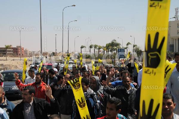 مسيرتان حاشدتان بـ 6 أكتوبر رفضًا للانقلاب العسكري