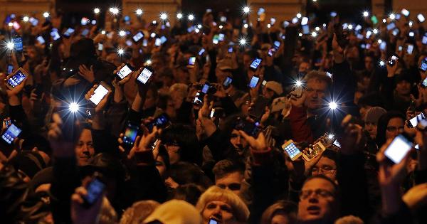 تظاهرة مناهضة للتمييز العنصري في المجر
