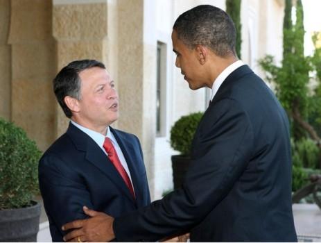 بعد هدوء الرياح ..أوباما يحلق في سماء عمان لزيارة البتراء