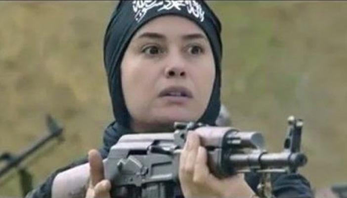 بالفيديو.. هند صبري تنضم إلي تنظيم الدولة في “زهرة حلب”