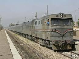 توقف حركة القطارت بين طنطا والقاهرة بسبب سرقة القضبان