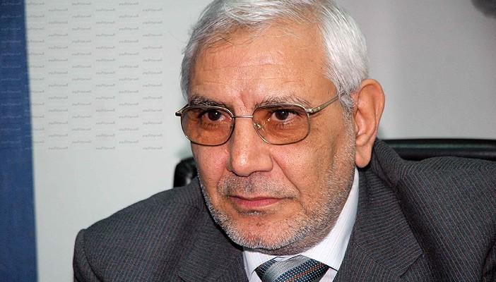 أبو الفتوح يتهم الحكومة المصرية بتلفيق الاتهامات لمنظمات حقوق الإنسان