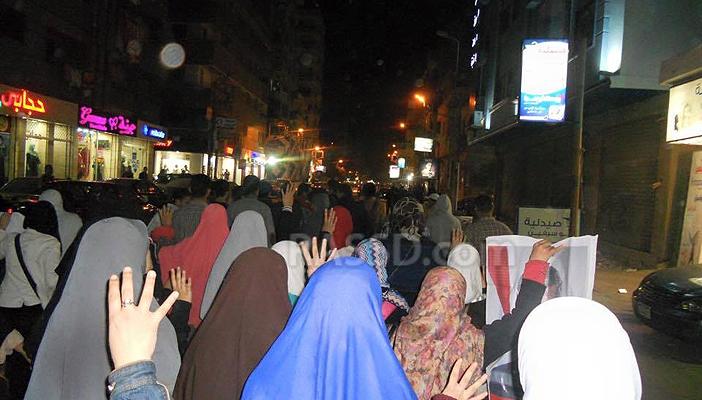 بالصور.. محافظات مصر تنتفض ليلا ضد تسييس القضاء