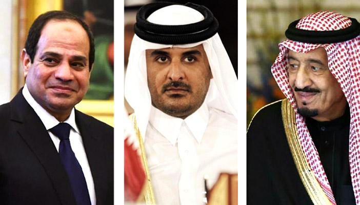 وساطة سعودية بين مصر وقطر في شرم الشيخ