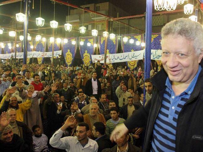 فيديو..مرتضى منصور يحتفل بفوزه بإنتخابات نادي الزمالك