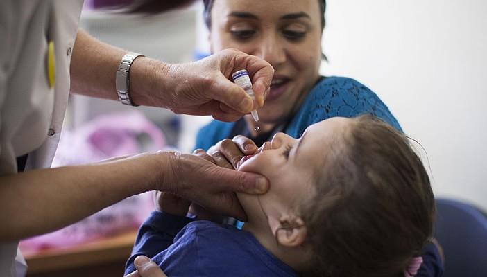 بدء حملة قومية للتطعيم ضد شلل الأطفال في 19 أبريل