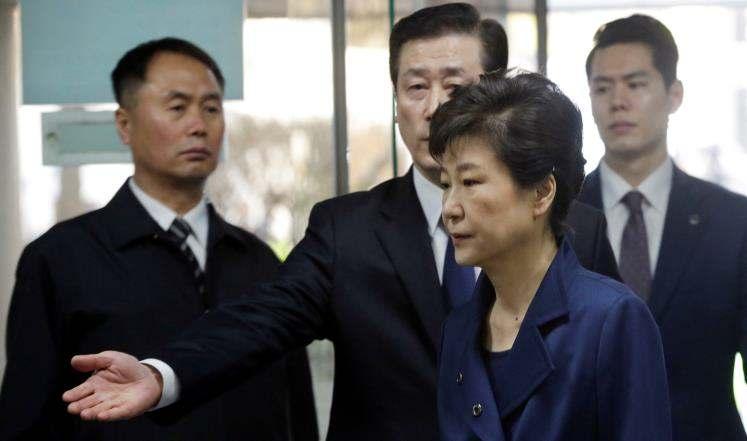 القضاء يستجوب  رئيسة كوريا الجنوبية المعزولة