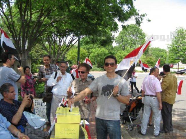 المصريون في الخارج  يرفضون التطاول على المخابرات