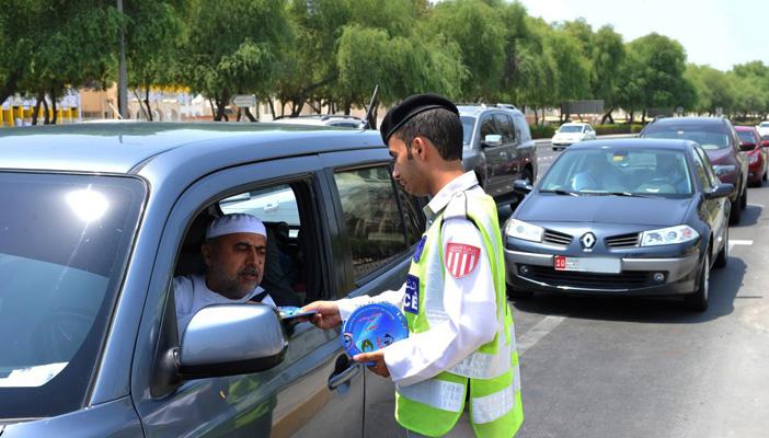 ضبط 35 ألف مخالفة سير خلال شهرين في شارع جانبي بدبي