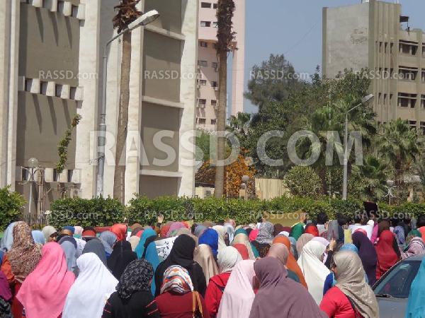 فعالية جديدة لطلاب جامعة طنطا تنديدًا بقتل طلاب الأزهر