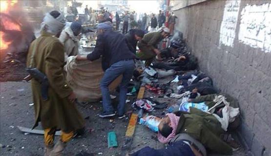 25 قتيلا و28 جريحا في قصف مصنع ألبان في الحديدة غربي اليمن