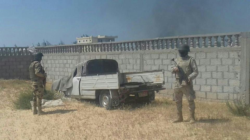 المتحدث العسكري: “مقتل 6 مسلحين واعتقال 29 مشتبها به في شمال سيناء”